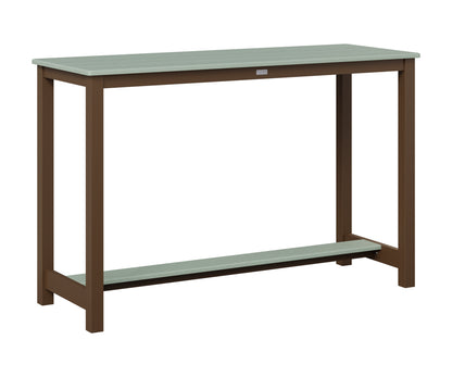 Balcony Table Aluminum Base Bar Height