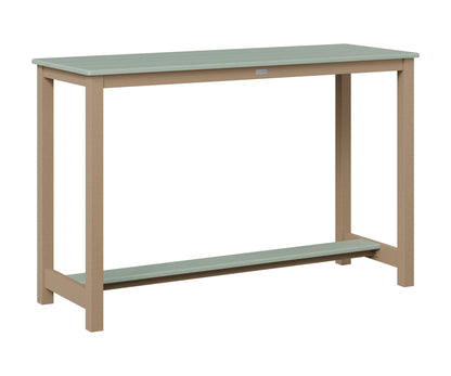 Balcony Table Aluminum Base Bar Height