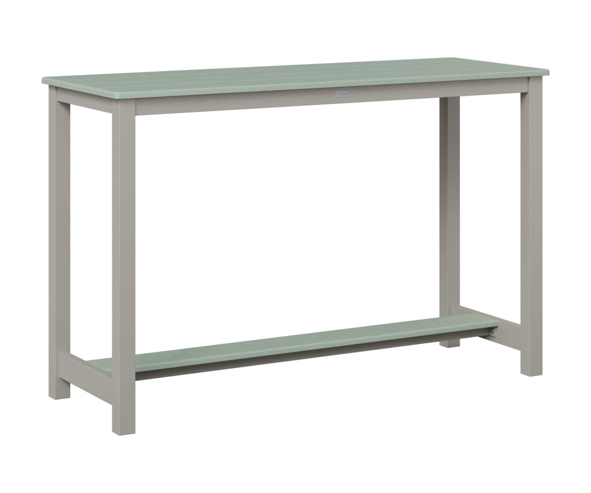Balcony Table Aluminum Base Bar Height