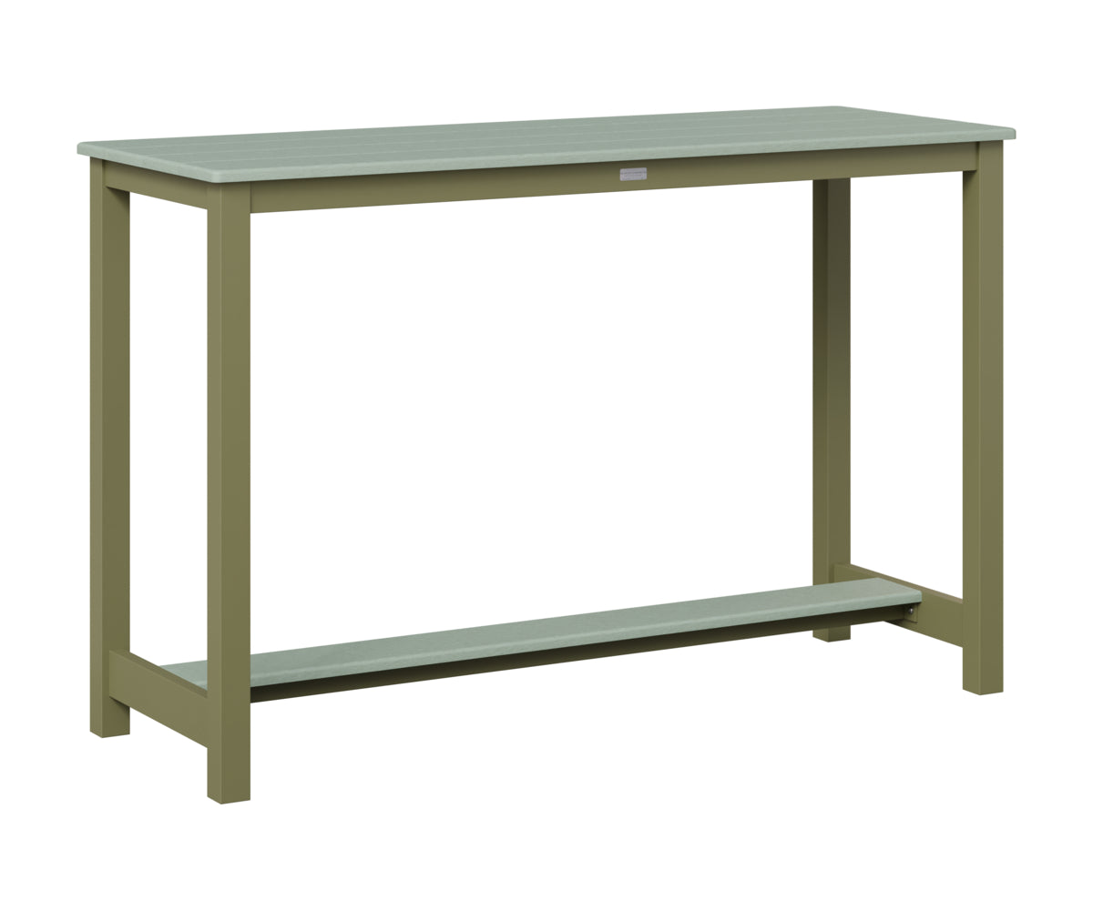Balcony Table Aluminum Base Bar Height