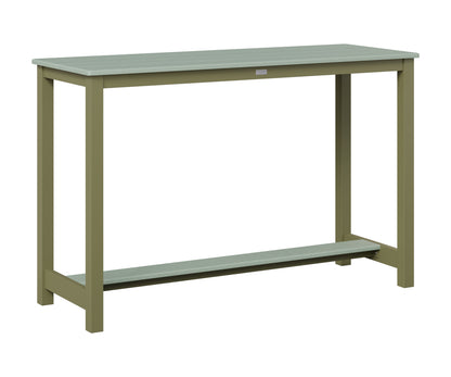 Balcony Table Aluminum Base Bar Height
