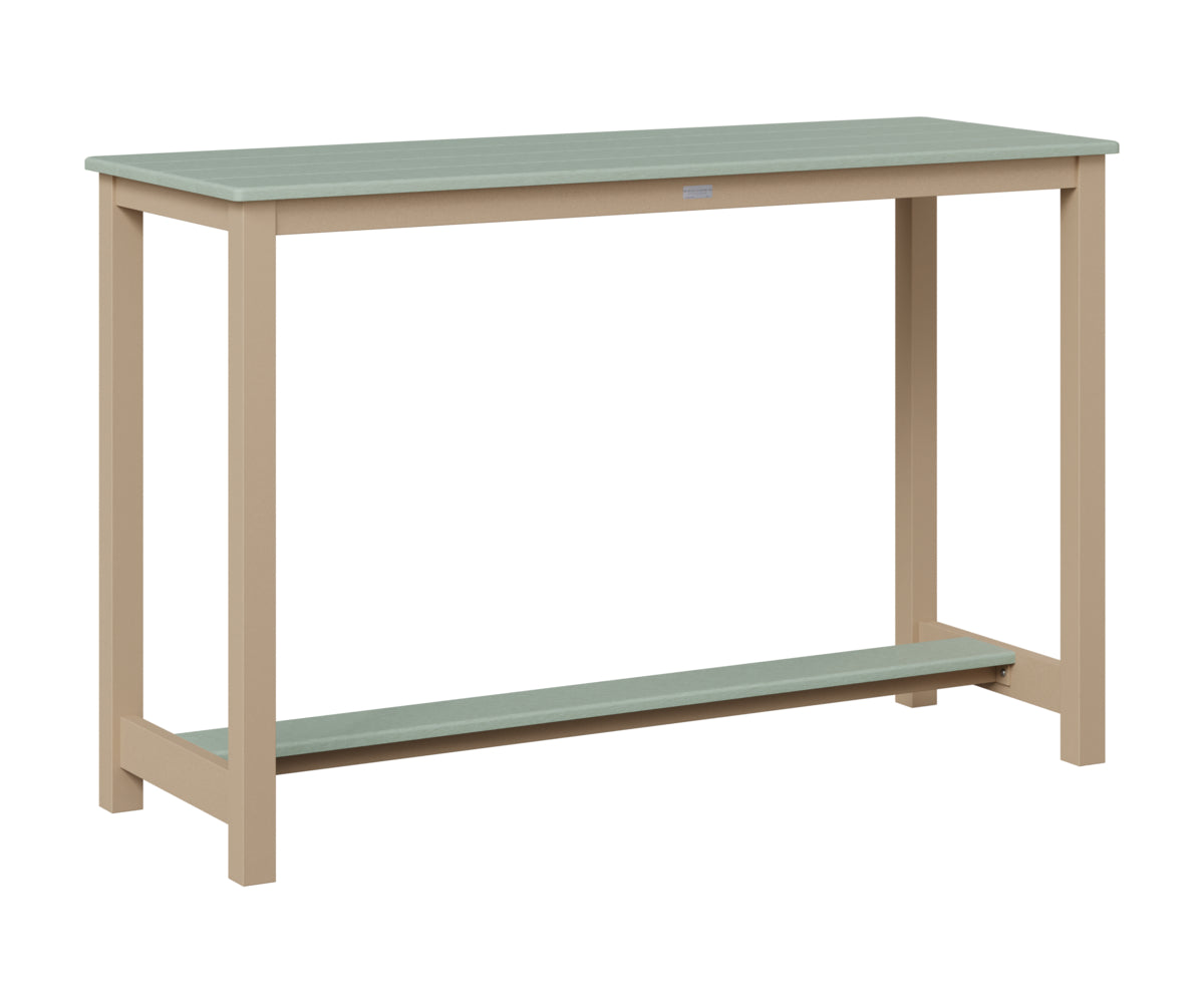Balcony Table Aluminum Base Bar Height