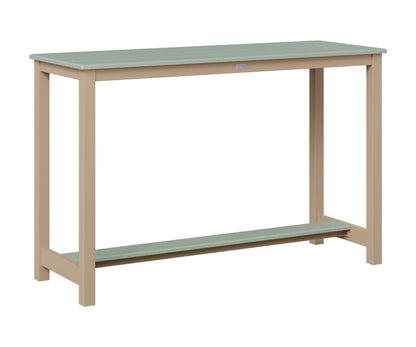 Balcony Table Aluminum Base Bar Height