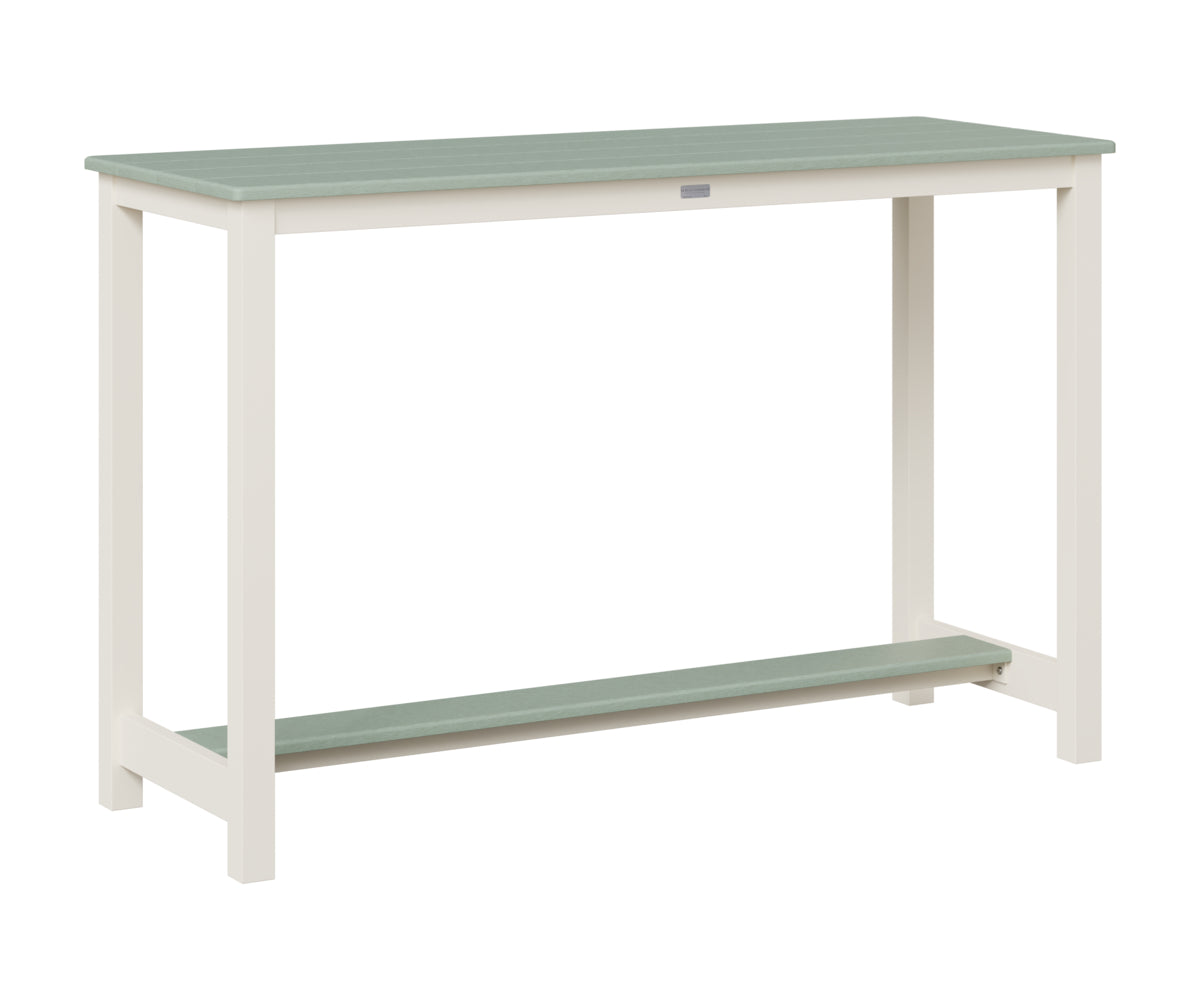 Balcony Table Aluminum Base Bar Height