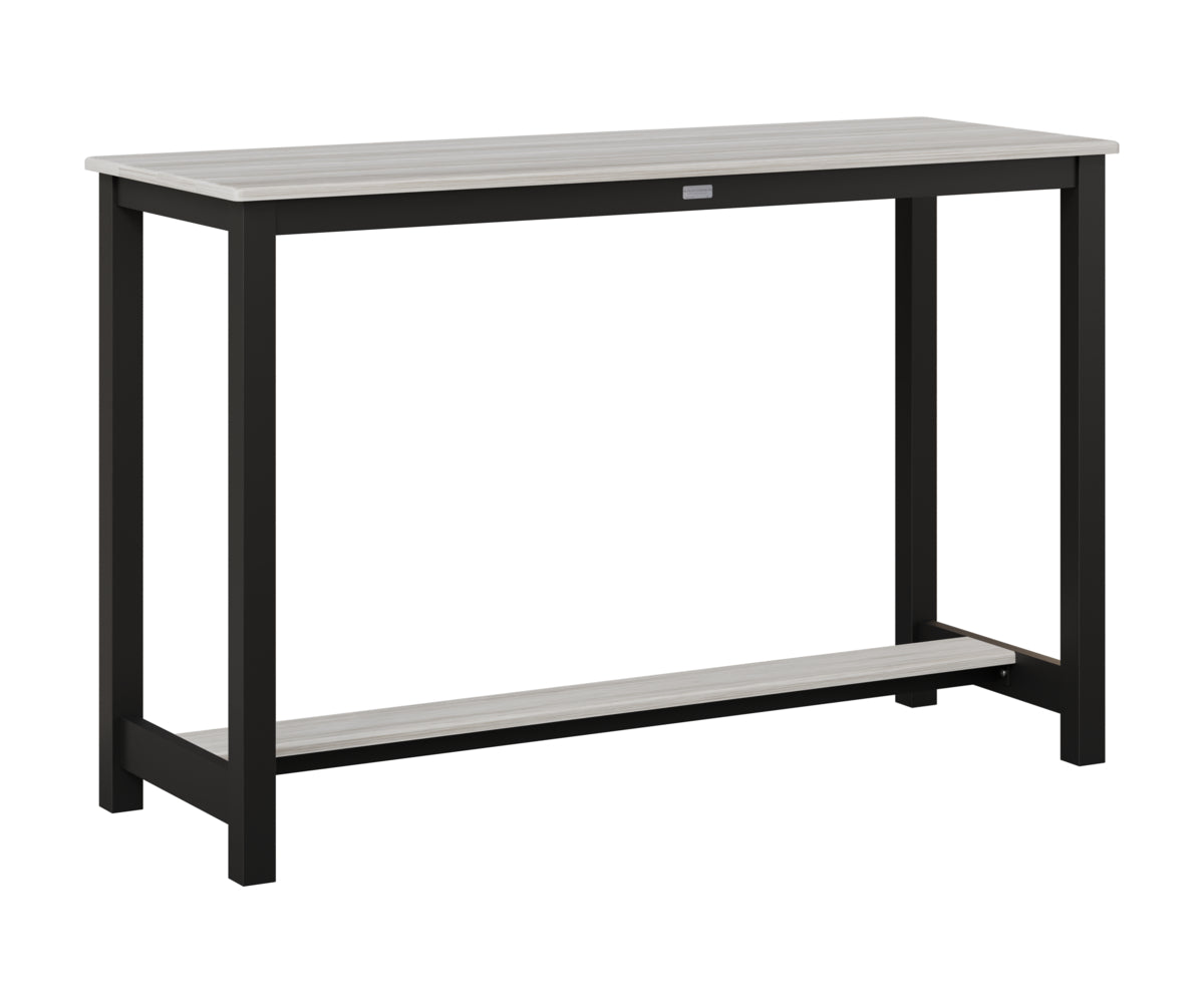 Balcony Table Aluminum Base Bar Height