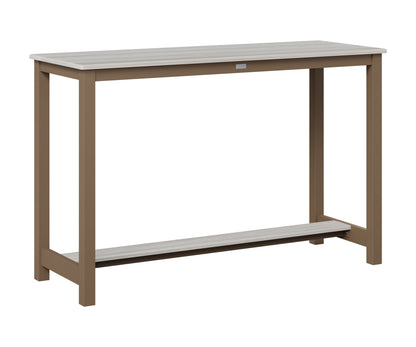 Balcony Table Aluminum Base Bar Height