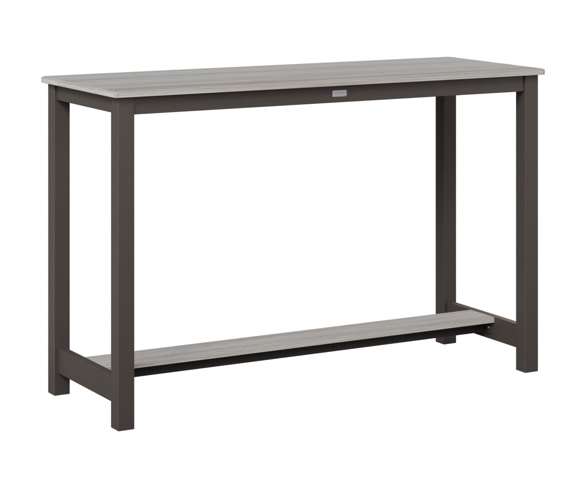 Balcony Table Aluminum Base Bar Height