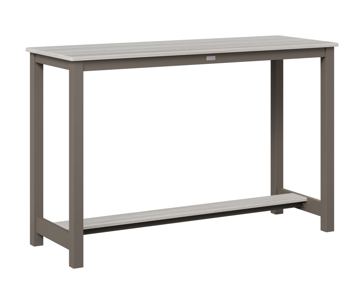 Balcony Table Aluminum Base Bar Height