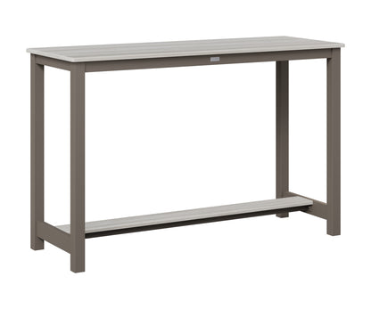 Balcony Table Aluminum Base Bar Height