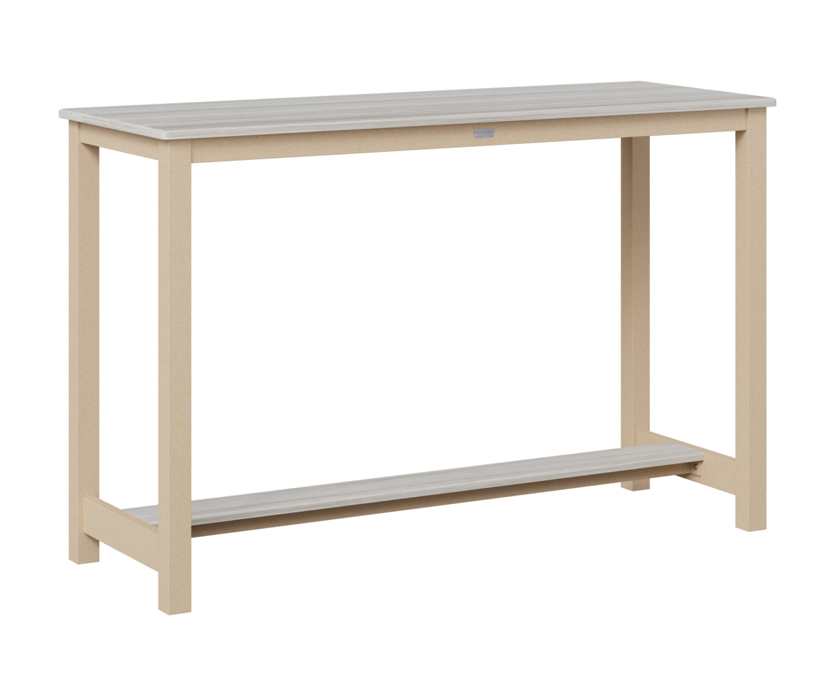 Balcony Table Aluminum Base Bar Height