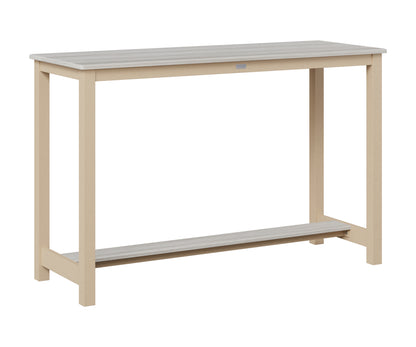 Balcony Table Aluminum Base Bar Height