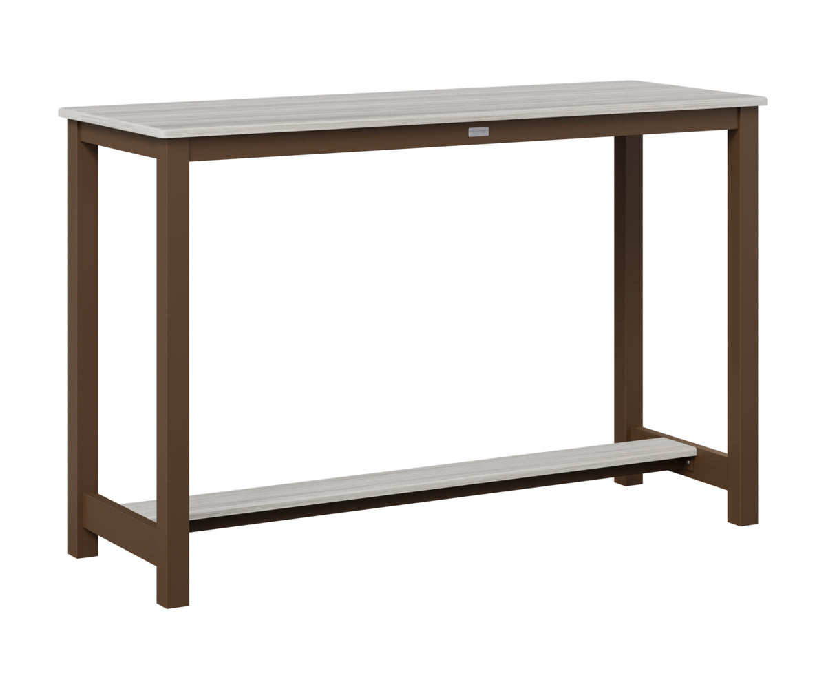 Balcony Table Aluminum Base Bar Height