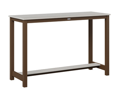 Balcony Table Aluminum Base Bar Height