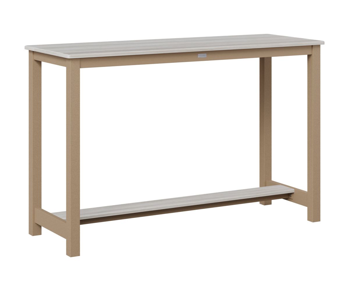 Balcony Table Aluminum Base Bar Height