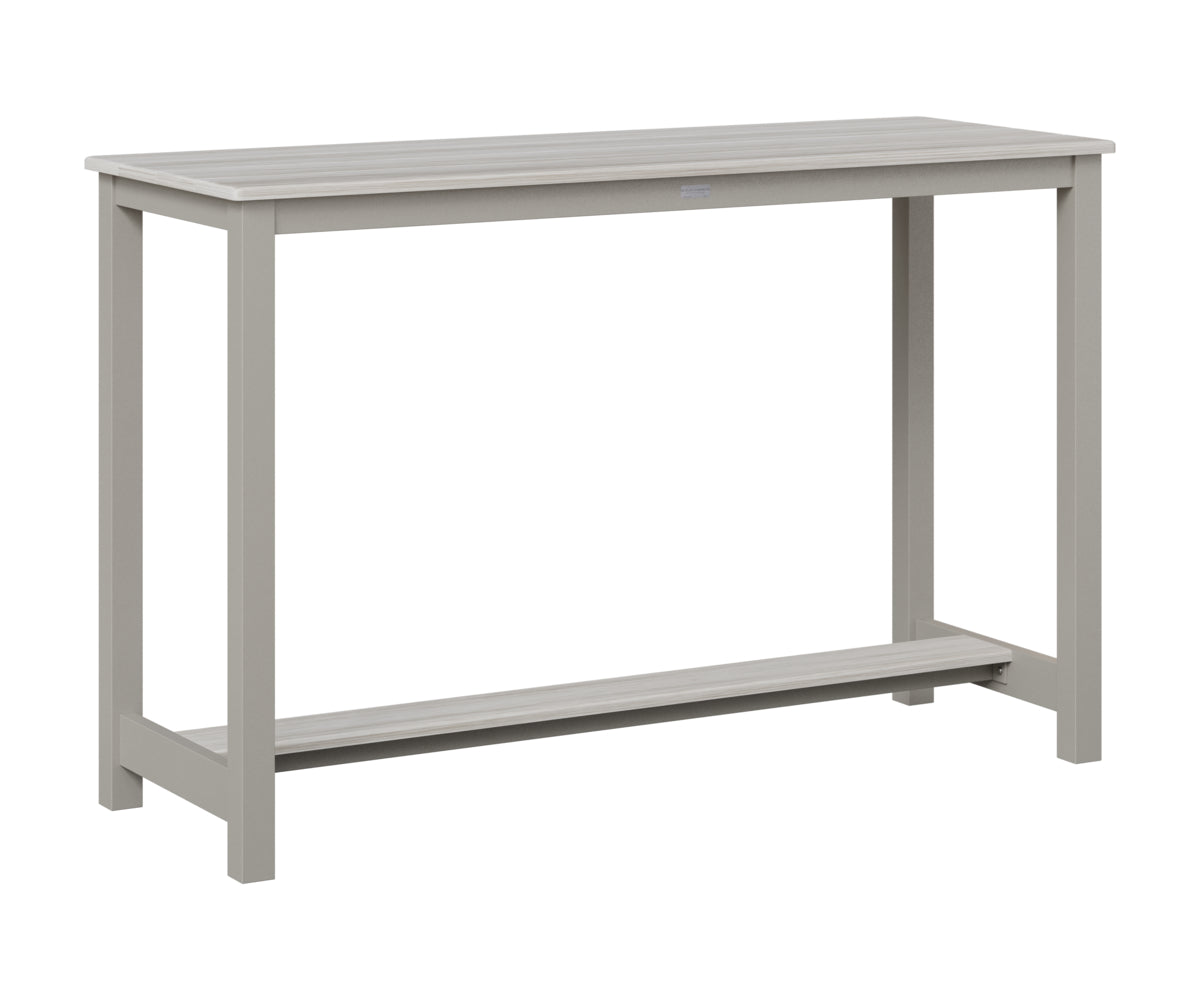 Balcony Table Aluminum Base Bar Height