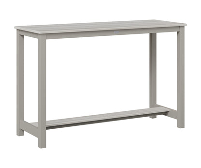 Balcony Table Aluminum Base Bar Height