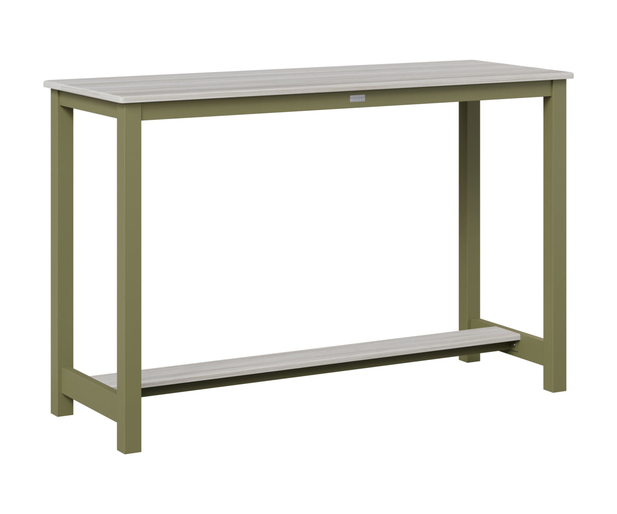 Balcony Table Aluminum Base Bar Height