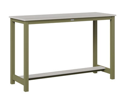 Balcony Table Aluminum Base Bar Height