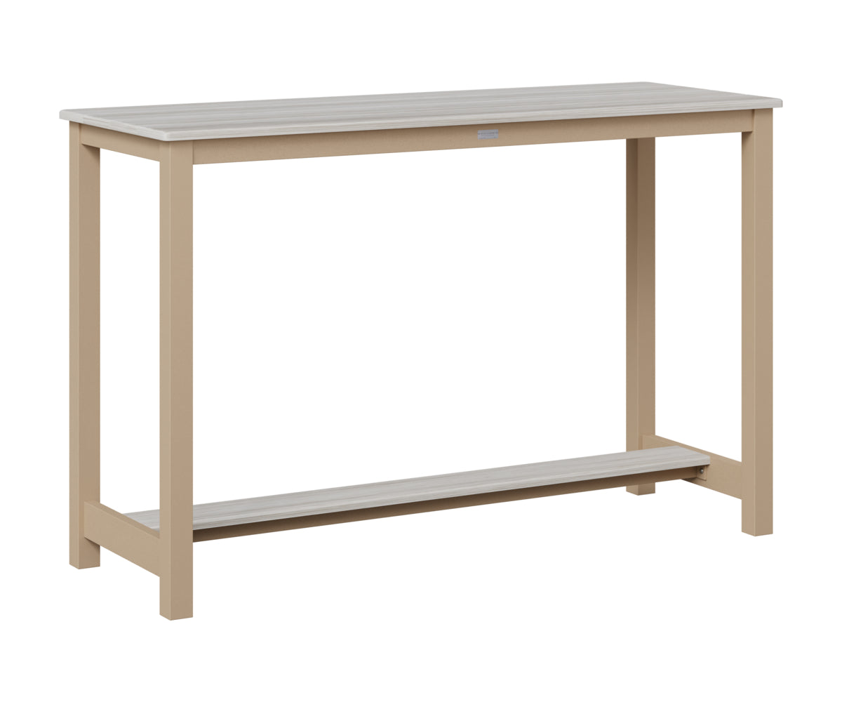 Balcony Table Aluminum Base Bar Height