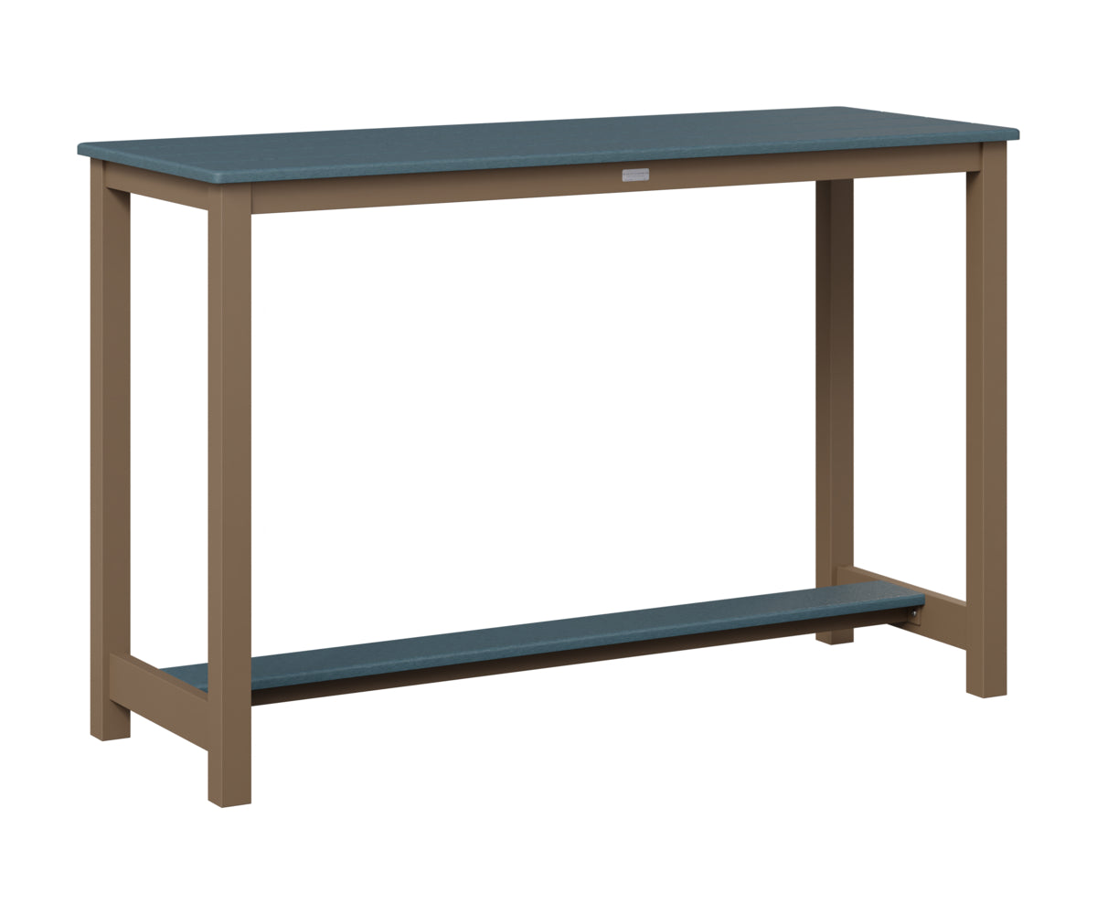 Balcony Table Aluminum Base Bar Height