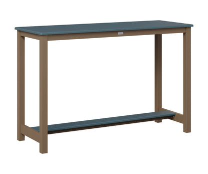 Balcony Table Aluminum Base Bar Height