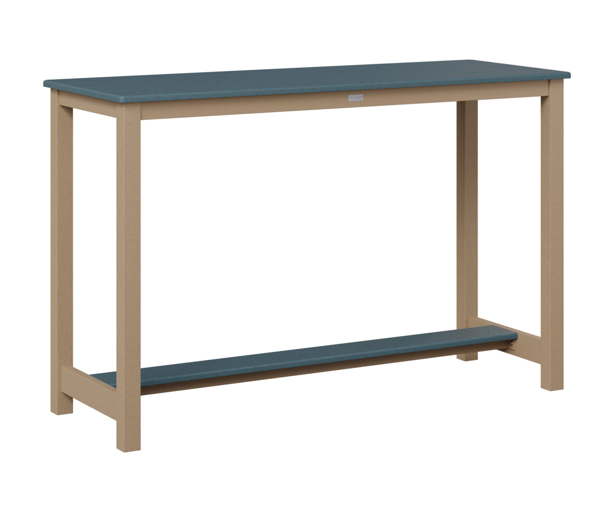 Balcony Table Aluminum Base Bar Height