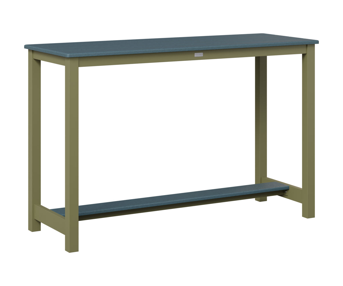Balcony Table Aluminum Base Bar Height