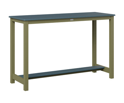 Balcony Table Aluminum Base Bar Height