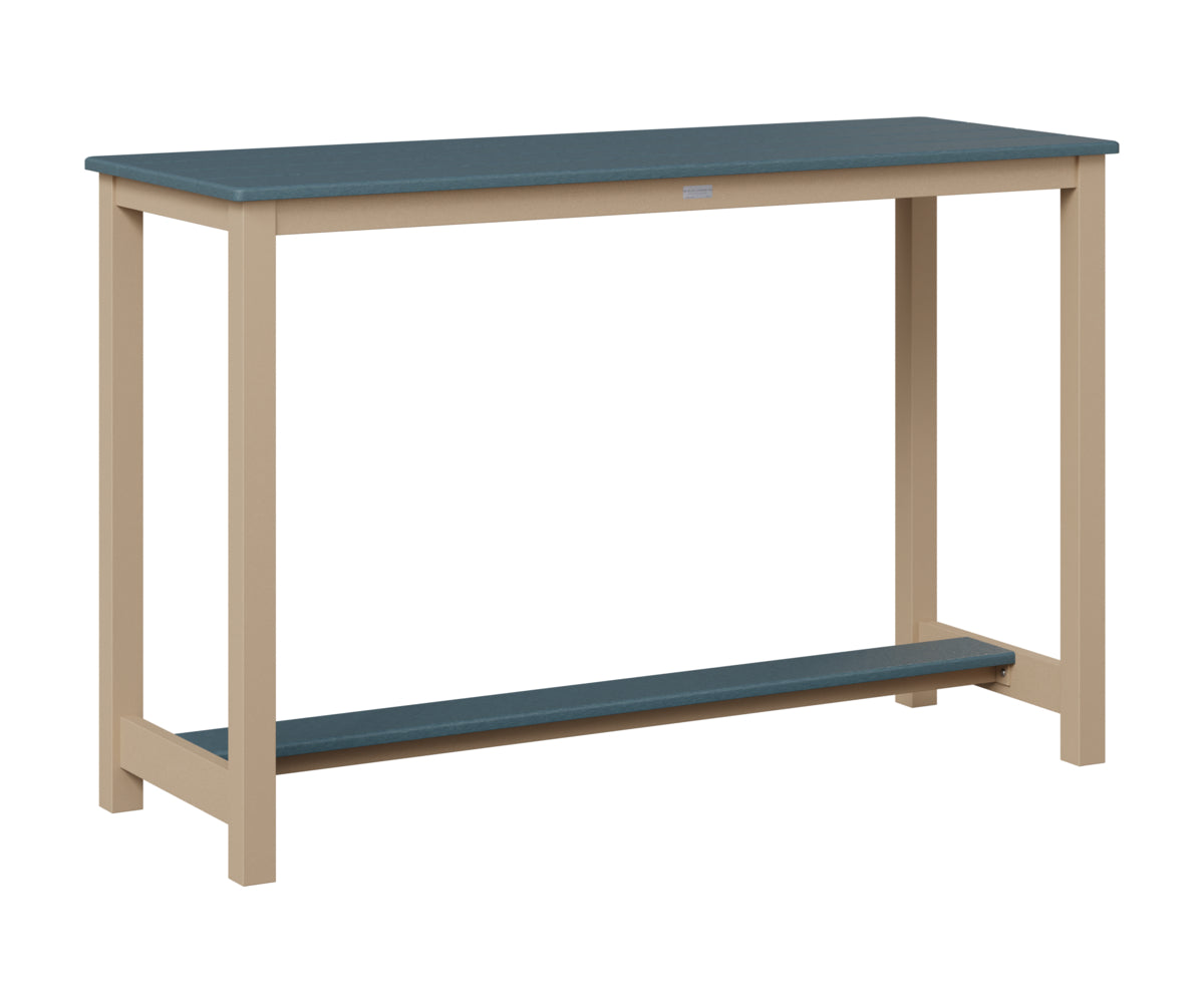 Balcony Table Aluminum Base Bar Height