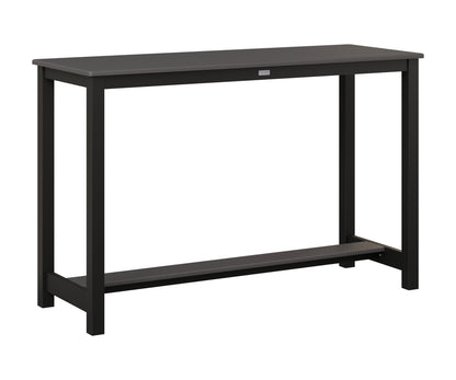 Balcony Table Aluminum Base Bar Height