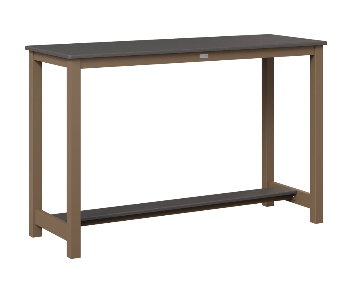 Balcony Table Aluminum Base Bar Height
