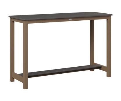 Balcony Table Aluminum Base Bar Height