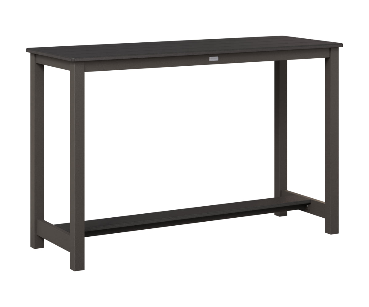 Balcony Table Aluminum Base Bar Height