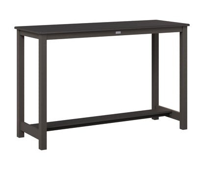 Balcony Table Aluminum Base Bar Height