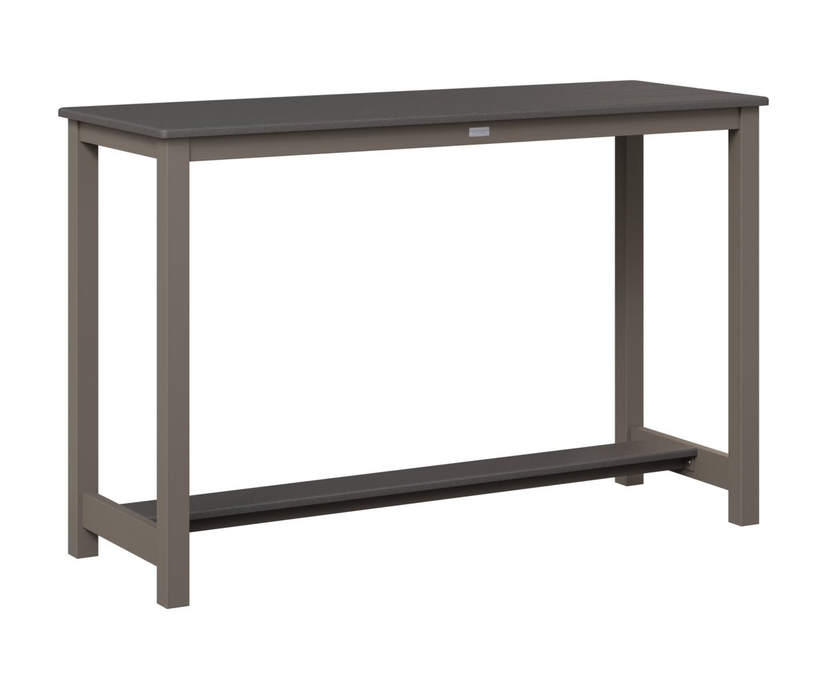 Balcony Table Aluminum Base Bar Height