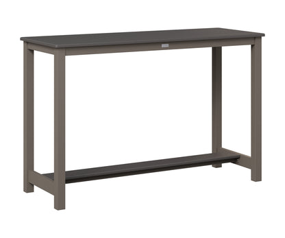 Balcony Table Aluminum Base Bar Height