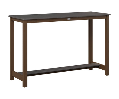 Balcony Table Aluminum Base Bar Height