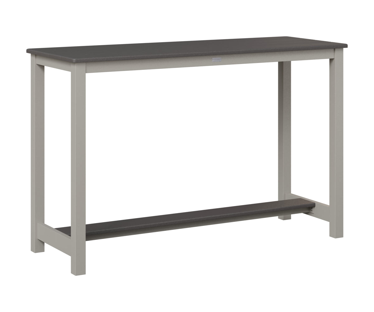 Balcony Table Aluminum Base Bar Height
