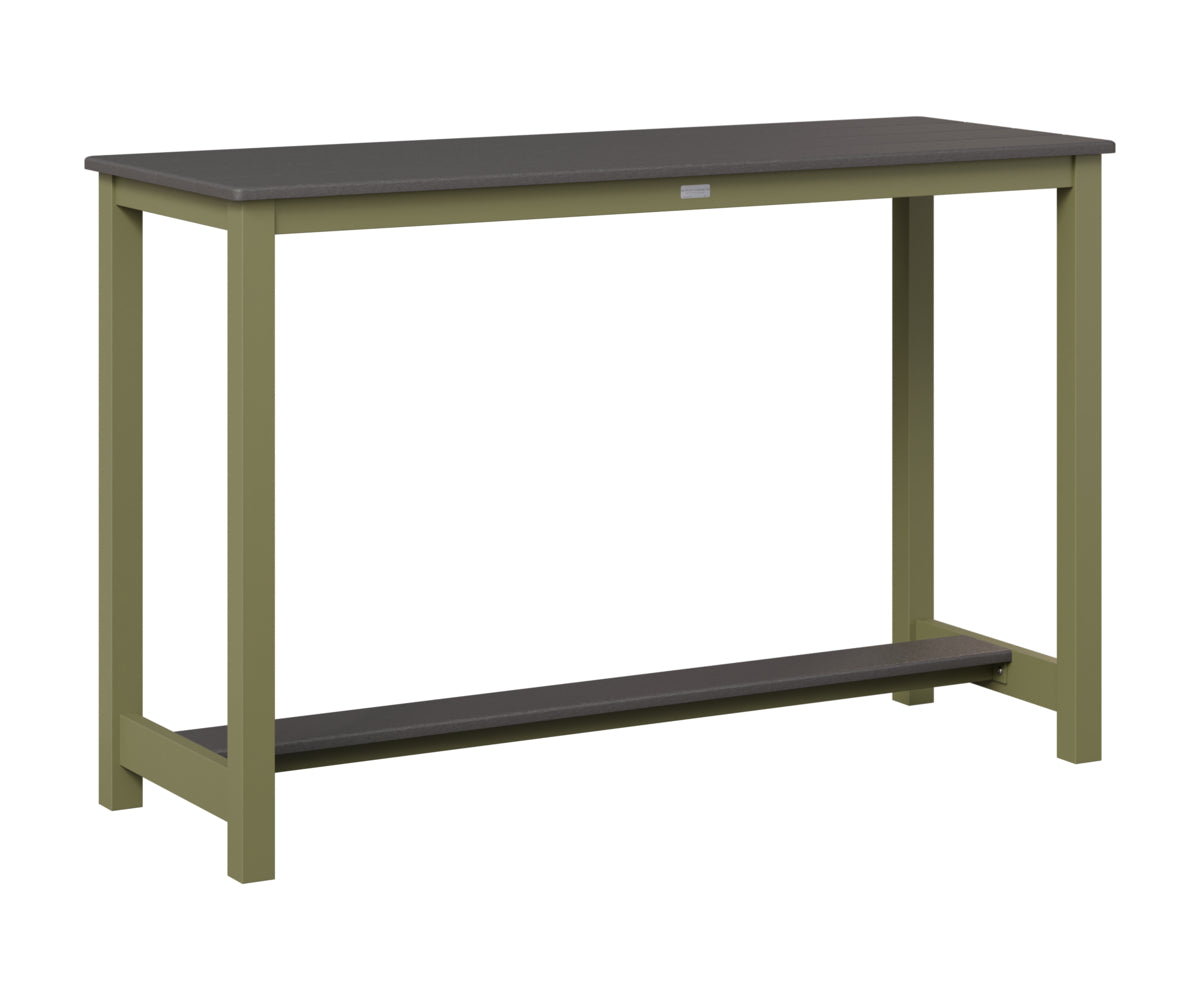 Balcony Table Aluminum Base Bar Height