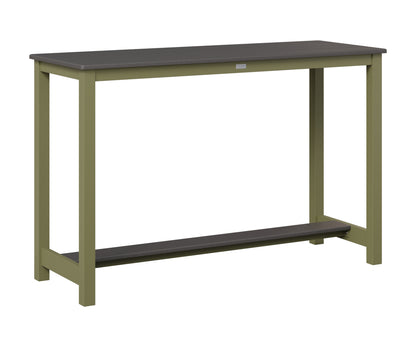 Balcony Table Aluminum Base Bar Height