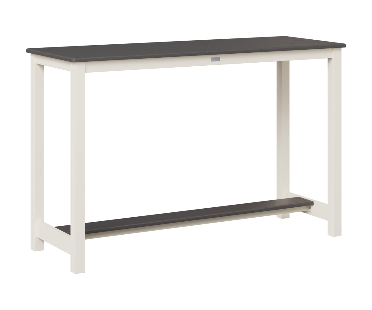 Balcony Table Aluminum Base Bar Height