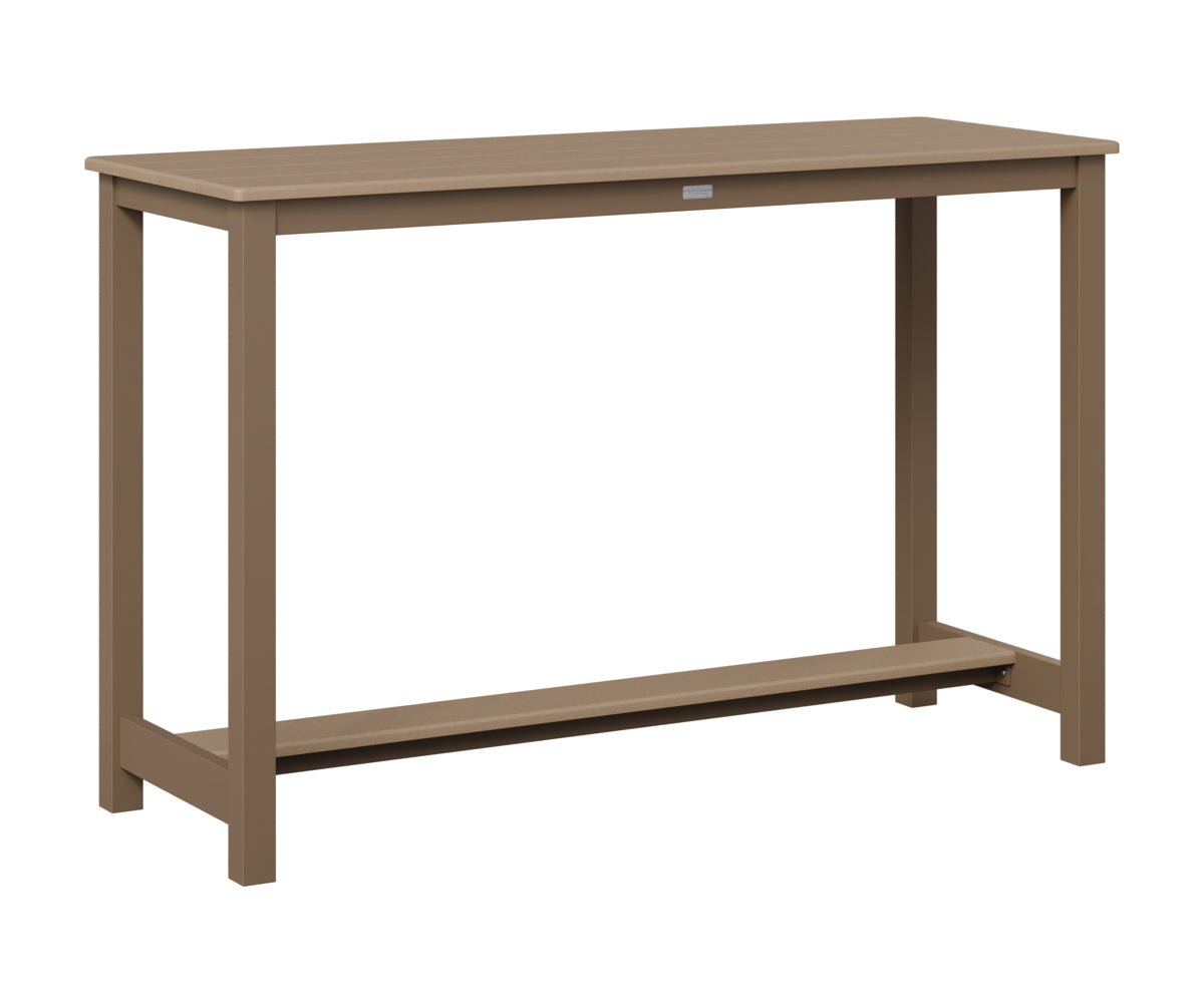 Balcony Table Aluminum Base Bar Height