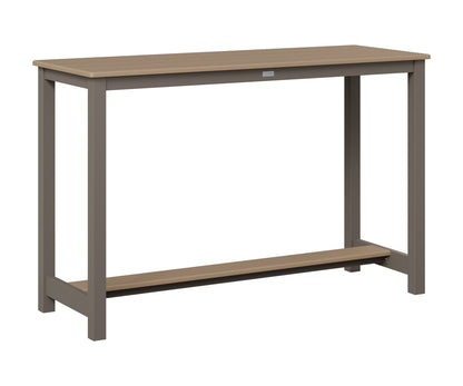 Balcony Table Aluminum Base Bar Height