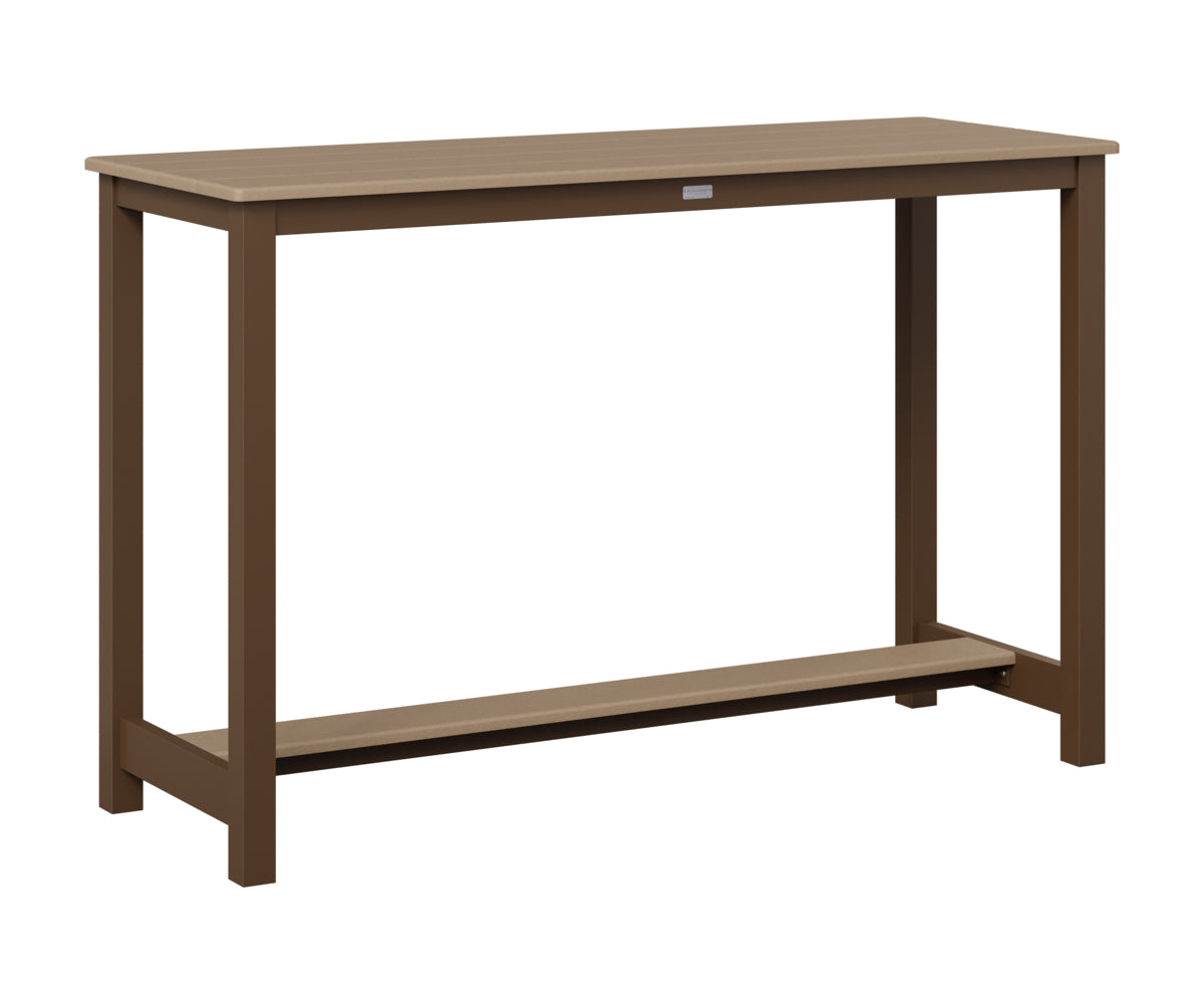 Balcony Table Aluminum Base Bar Height
