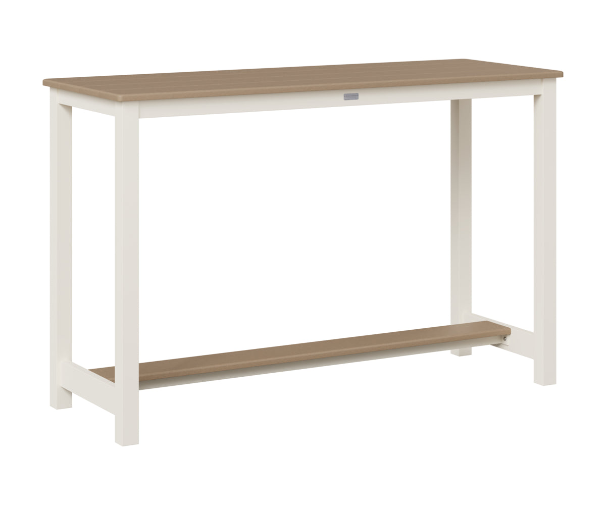 Balcony Table Aluminum Base Bar Height