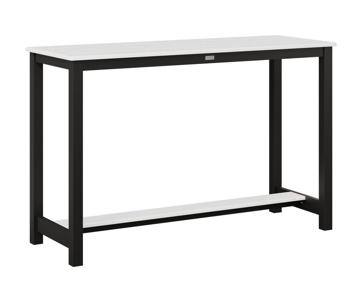 Balcony Table Aluminum Base Bar Height