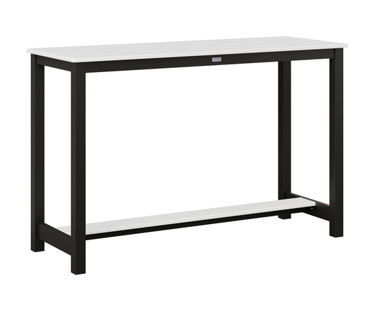 Balcony Table Aluminum Base Bar Height