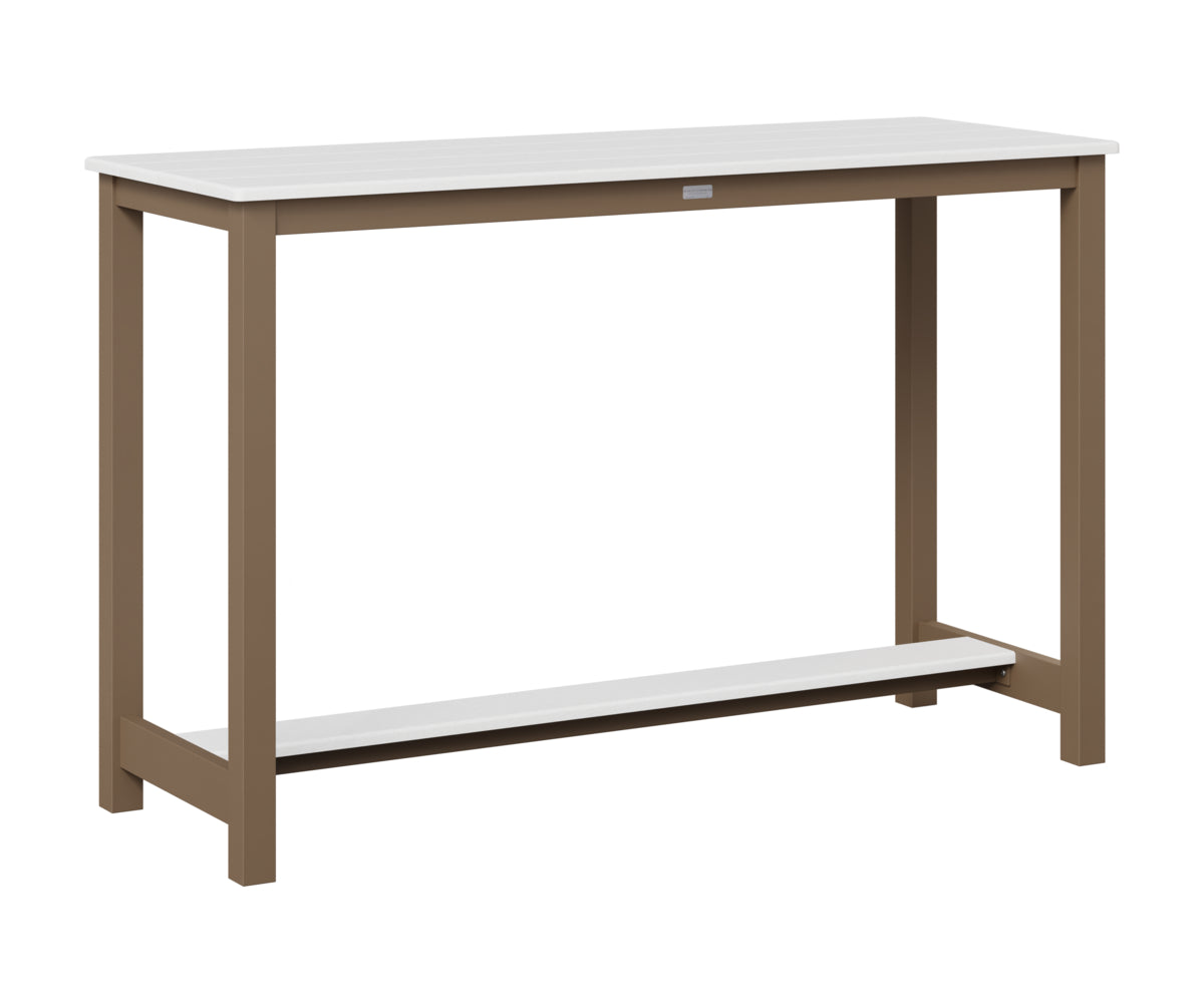 Balcony Table Aluminum Base Bar Height