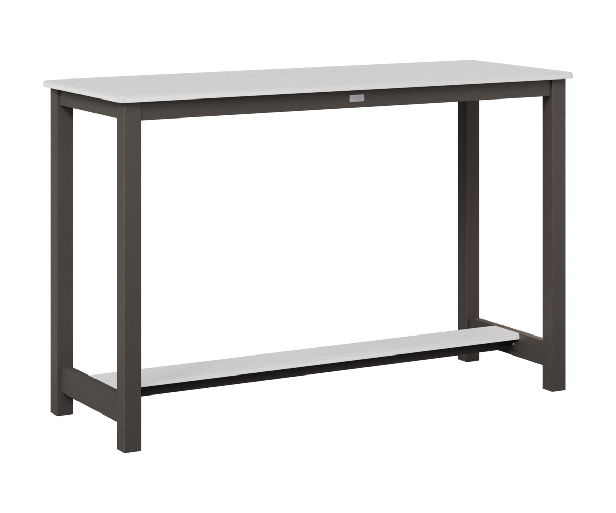 Balcony Table Aluminum Base Bar Height