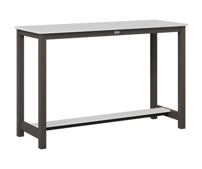 Balcony Table Aluminum Base Bar Height